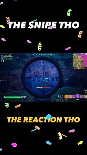 THIS SNIPE WAS CRAZY!!! I COULDN’T BELIEVE IT!!! 😂😂😂 | Fortnite