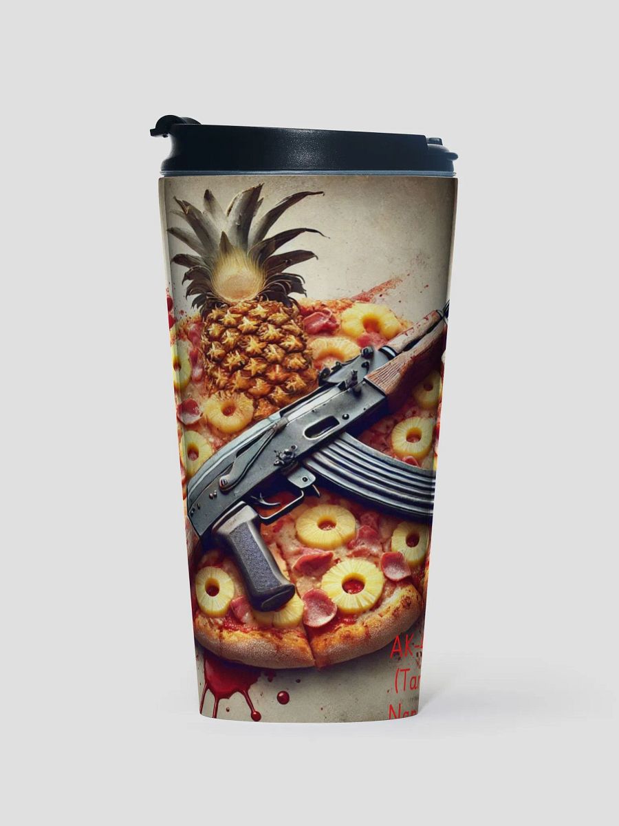 AK-47 Pizza Travel Mug product image (1)