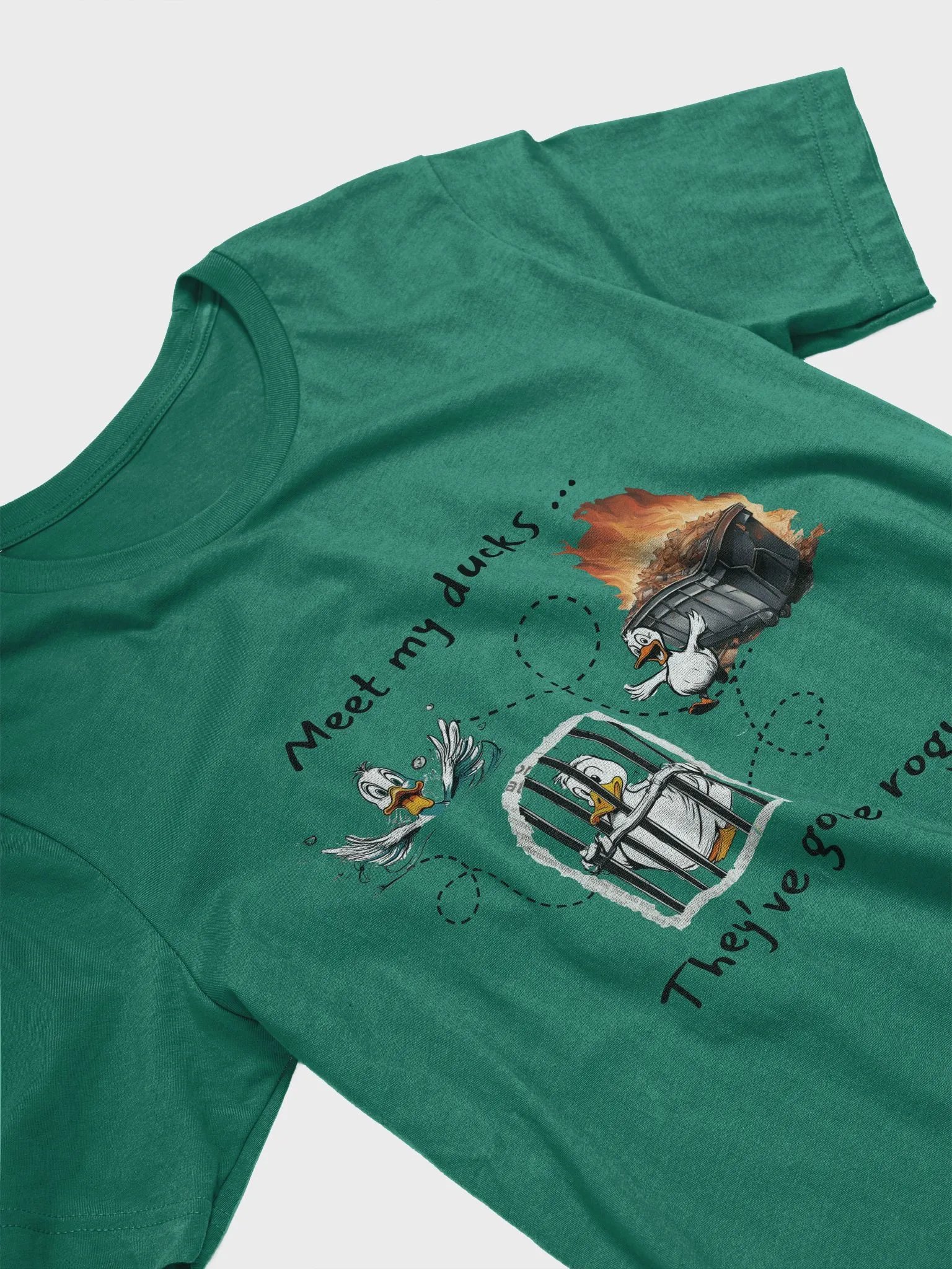 No Ducks In A Row T-Shirt product image (1)