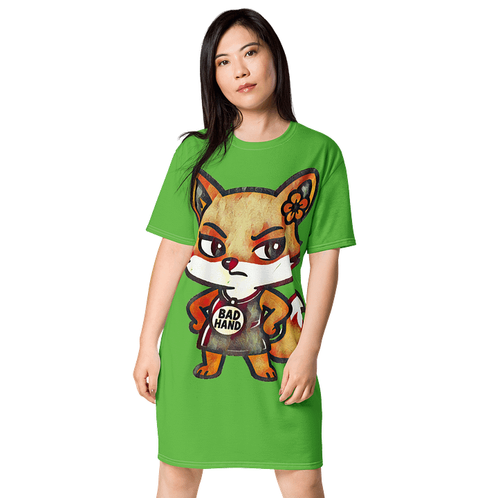 Foxy Eat Your Greens Shirt Dress product image (1)