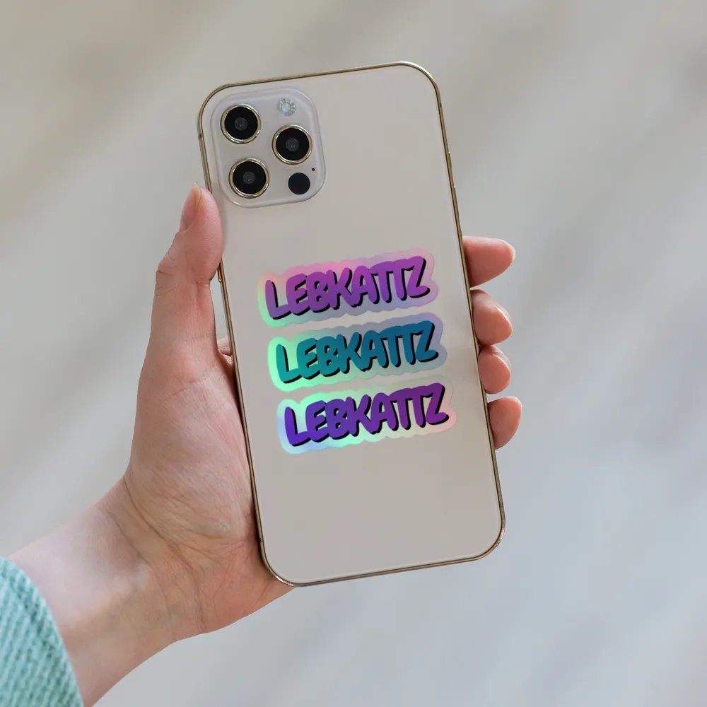 LebKattz Holographic Stickers product image (2)