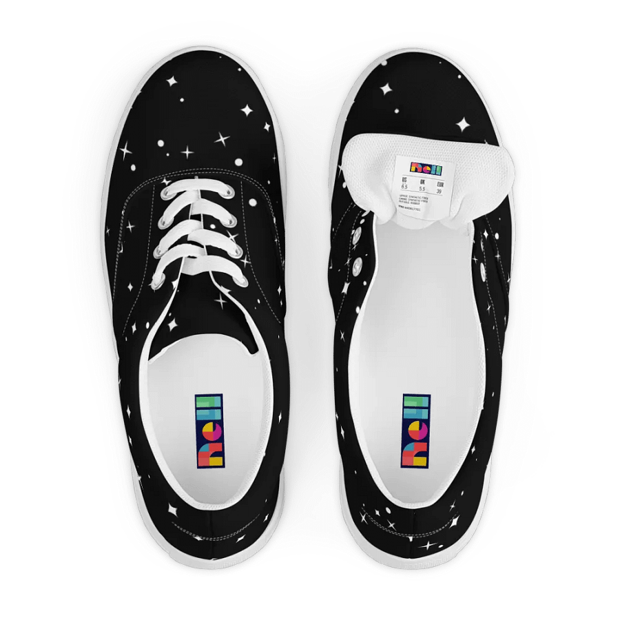 Starry Night Lace-Up Canvas Shoes product image (6)