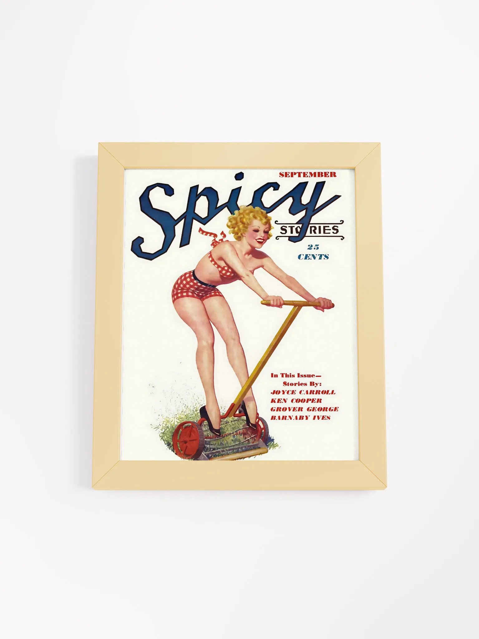 Sultry lawn care Ayous Wood Framed Poster product image (2)