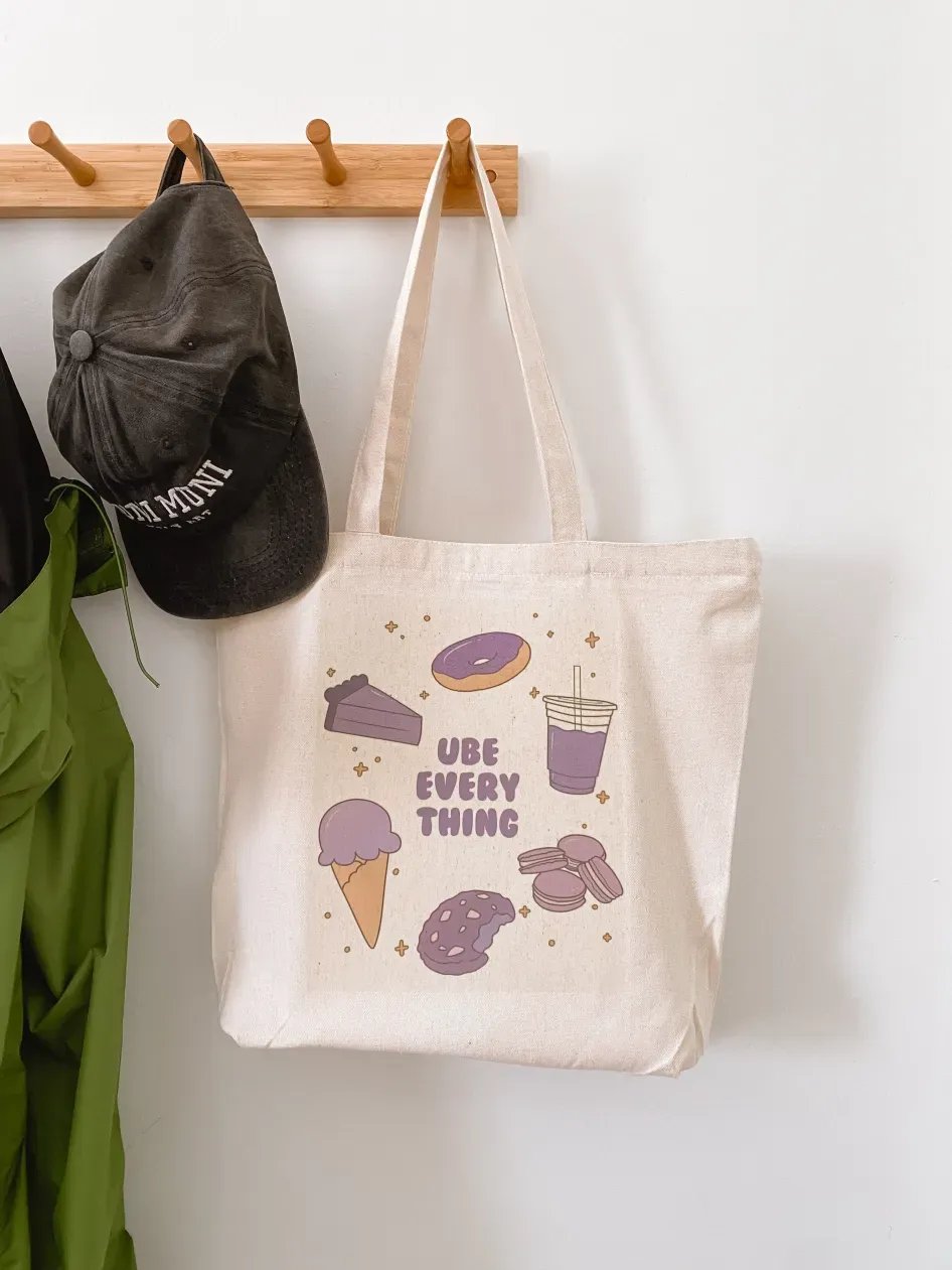 Ube Everything Canvas Tote Bag product image (1)