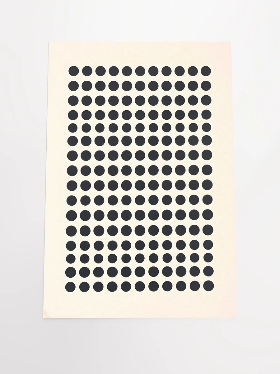 Black Polka Dots Rectangular Grid product image (2)