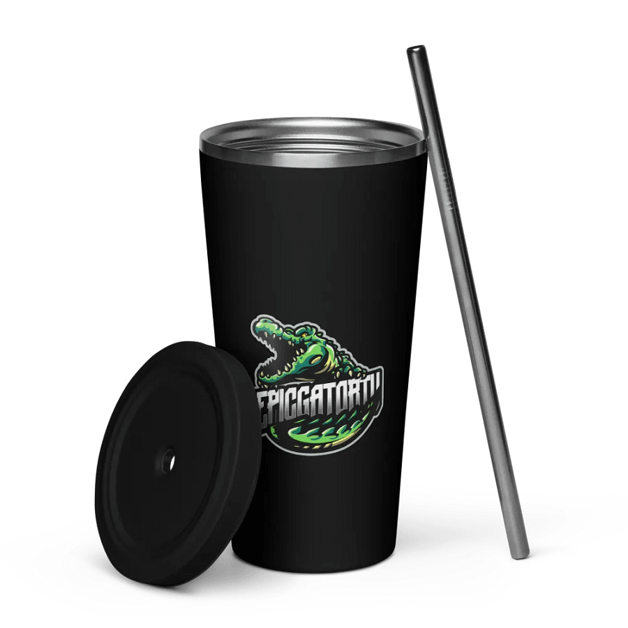 V2 Logo Insulated Tumbler with a Straw product image (5)