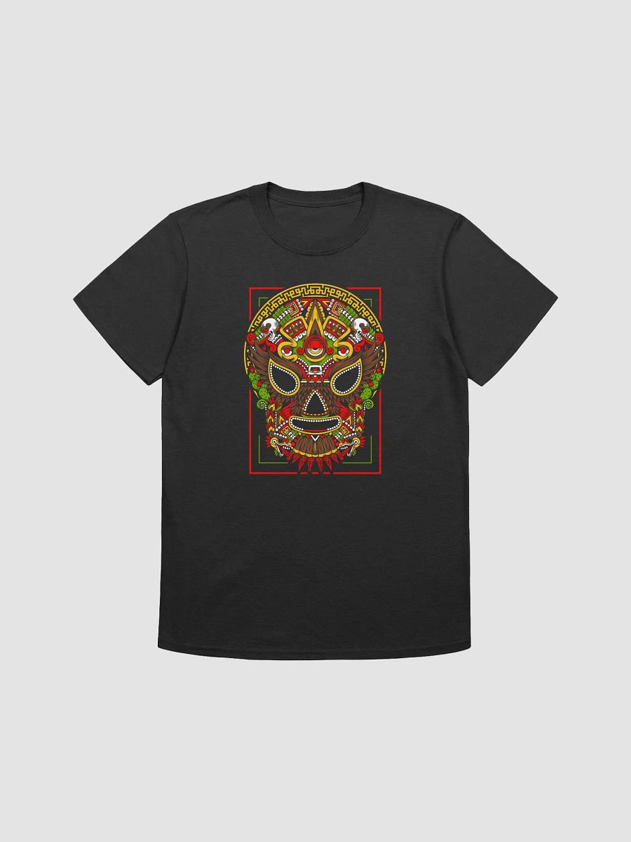 Vibrant Cultural Mask Graphic T-Shirt product image (1)
