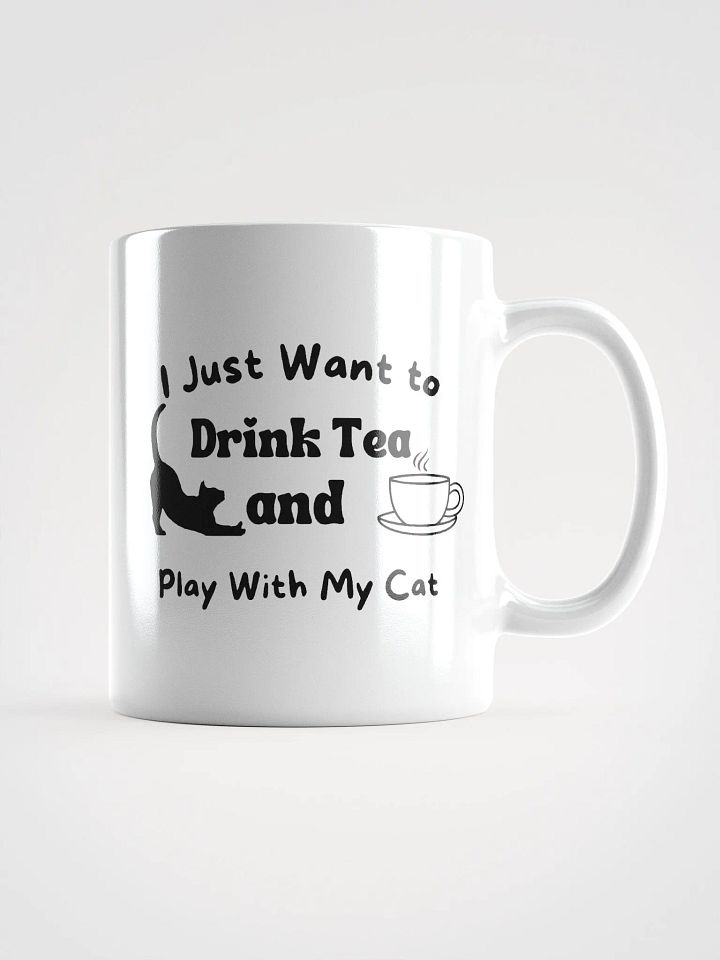 Tea and Cat Mug product image (1)