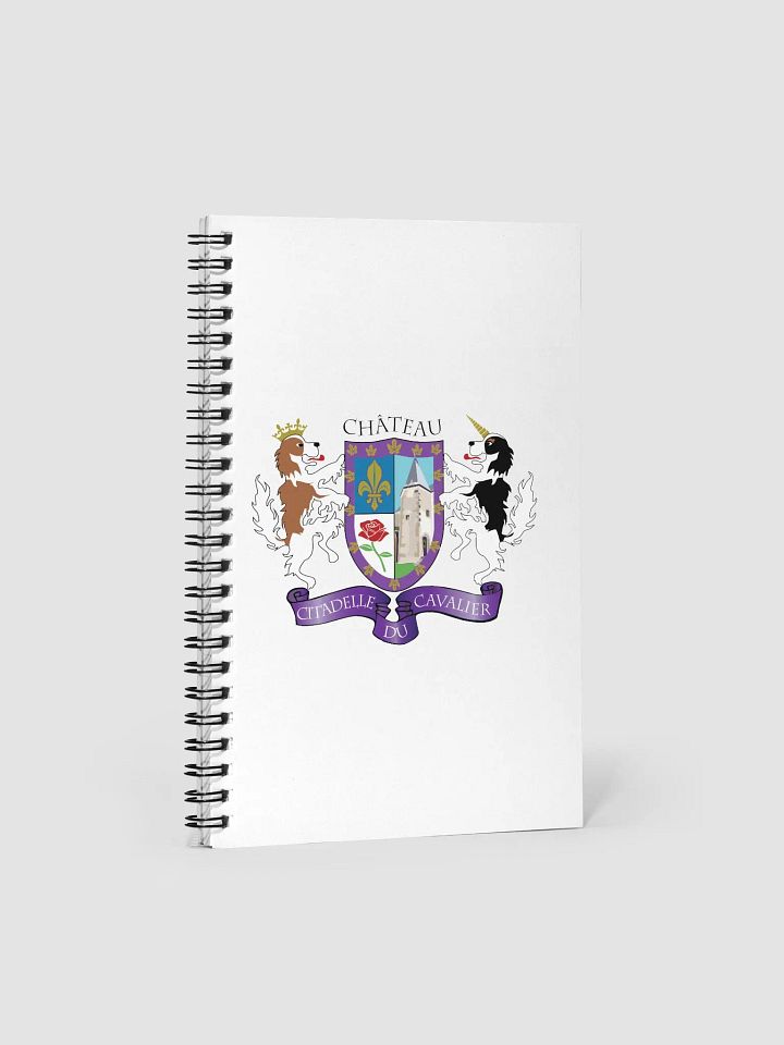 Citadelle Coat of Arms 140 page spiral notebook product image (1)