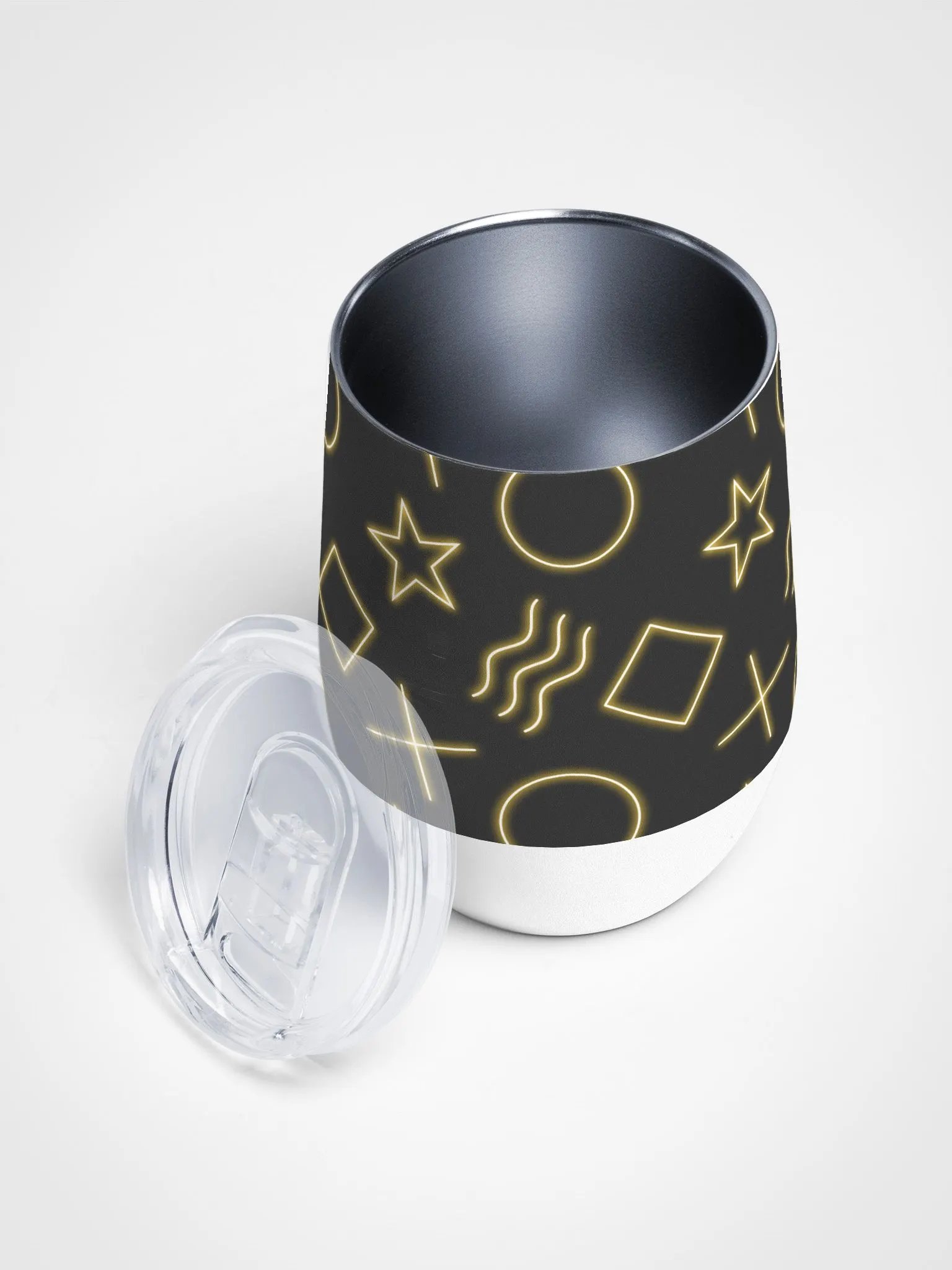 ESP Card Pattern Wine Tumbler—Goldie Edition product image (3)