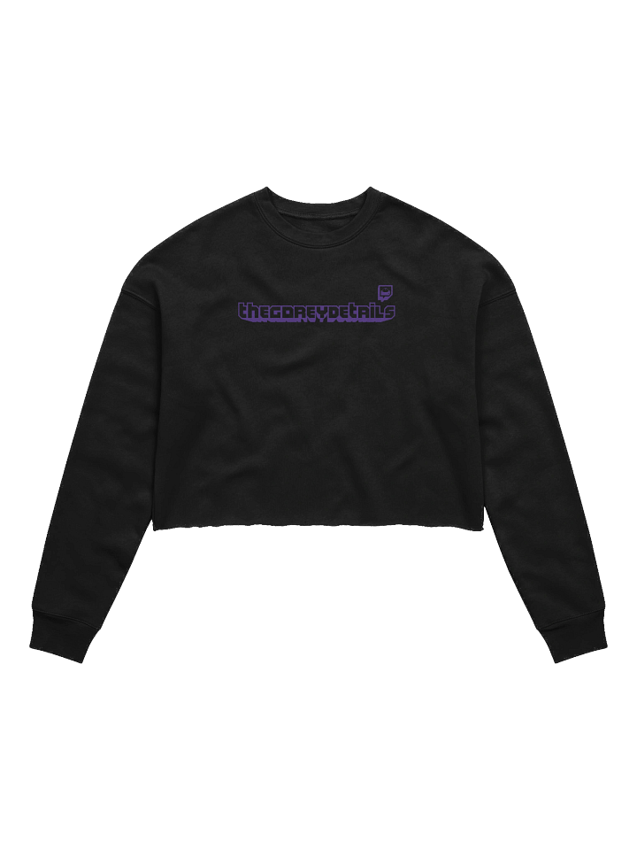 TTV Purple - Bella+Canvas Women's Fleece Crop Sweatshirt product image (2)