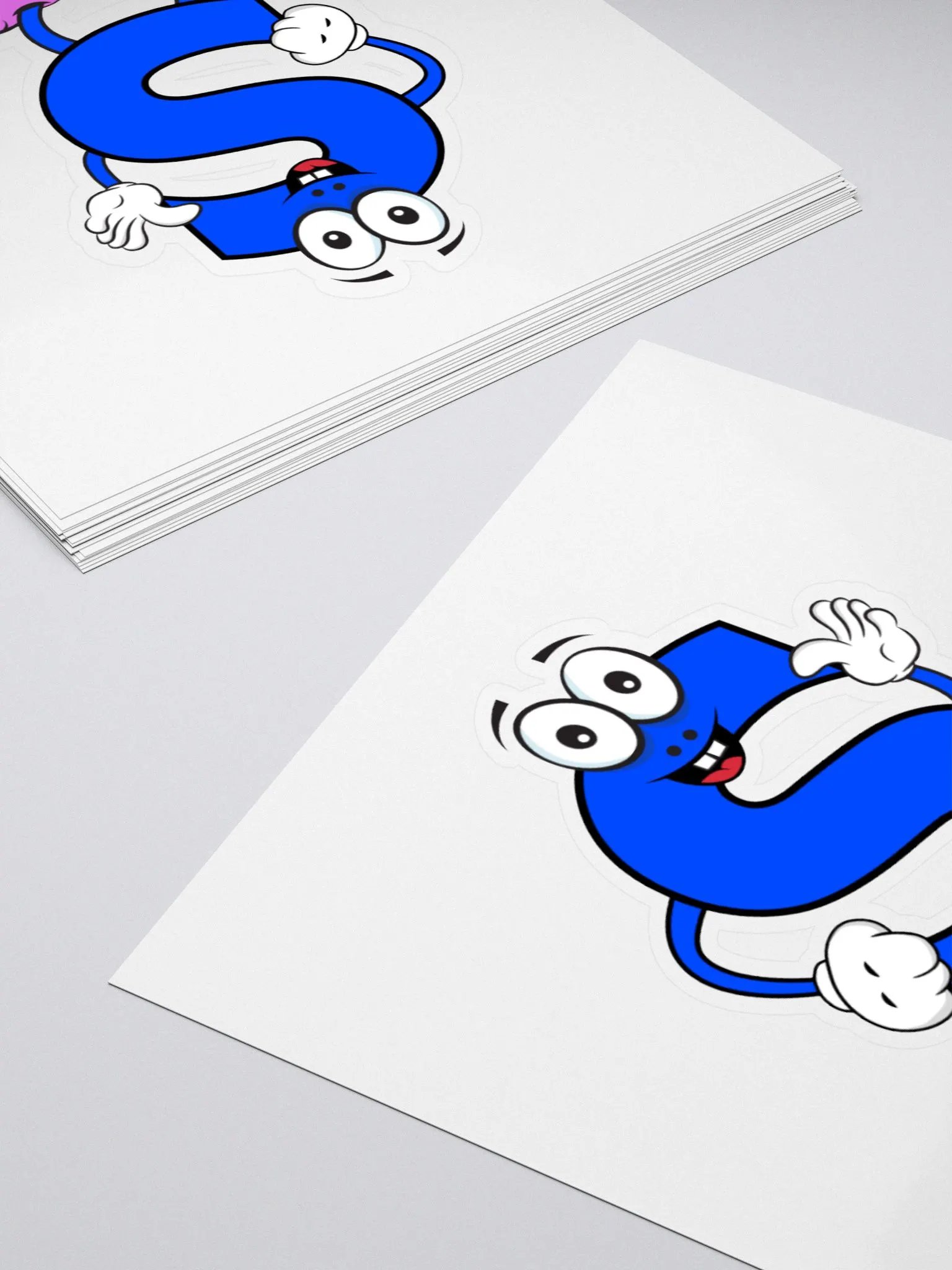 S Letter Cartoon Character Sticker product image (10)