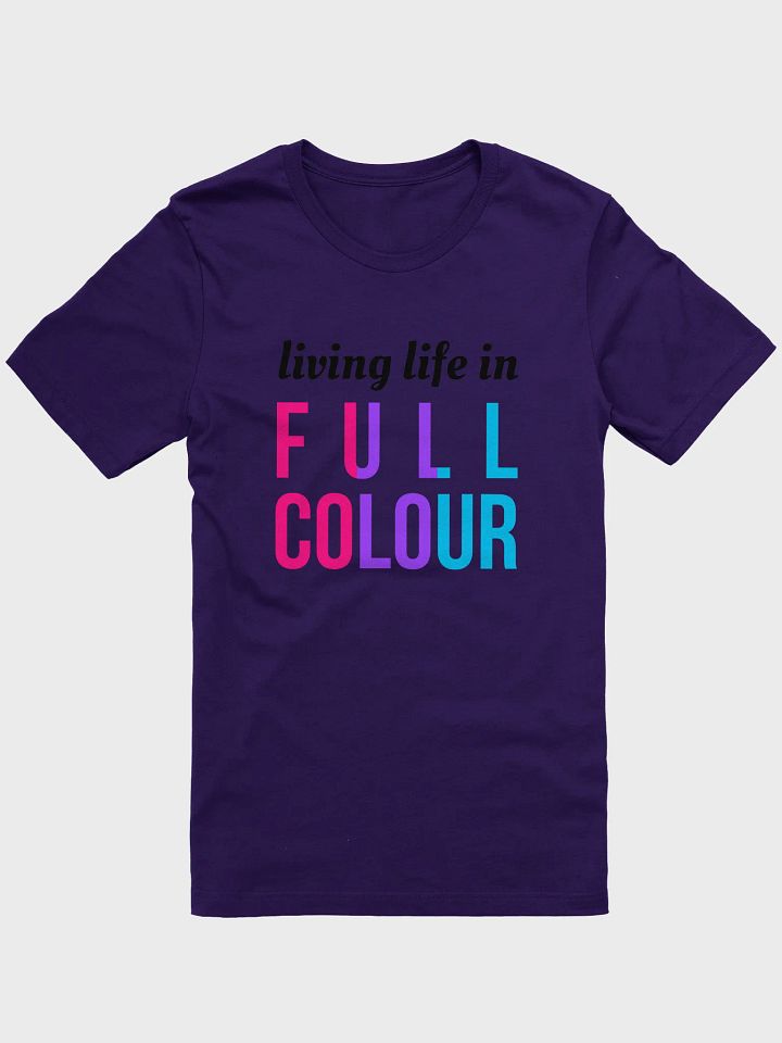 life in full colour androgyne t-shirt product image (1)
