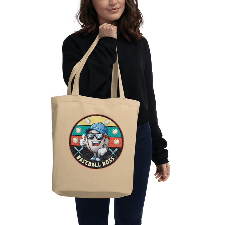 Baseball Boss Eco-Friendly Tote Bag product image (2)