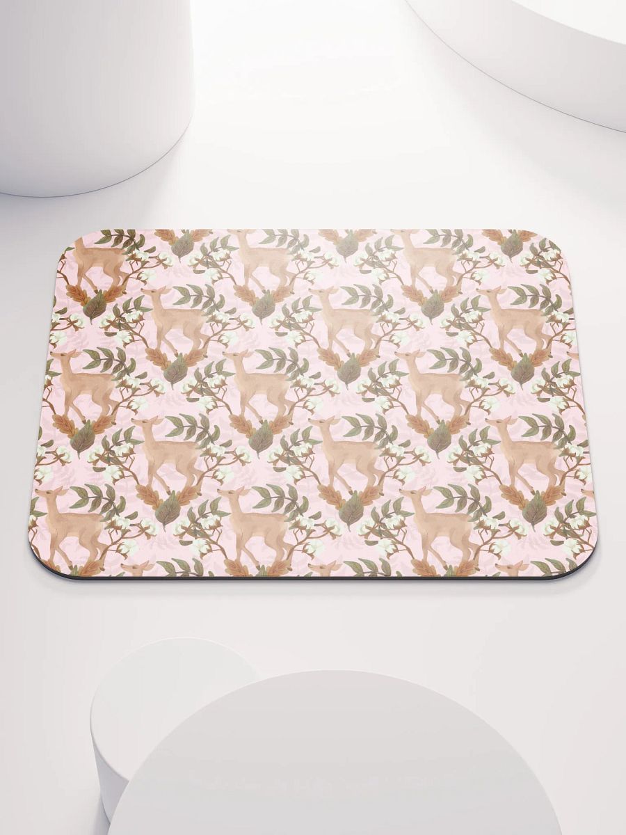 Fall in the Fields, Pink Mouse Pad product image (1)