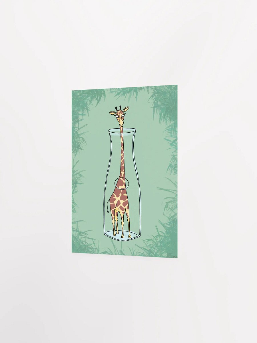 Art Print - Giraffe in a Carafe product image (2)