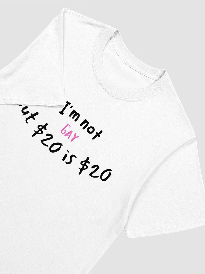 I'm Not Gay But $20 is $20 Unisex T-Shirt V24 product image (8)