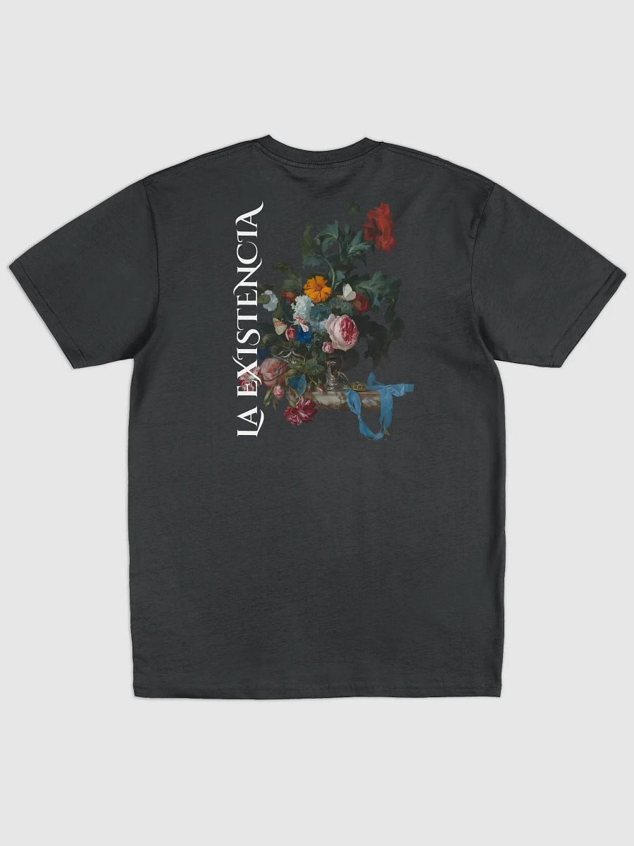 Painted Flowers Black Tee product image (2)