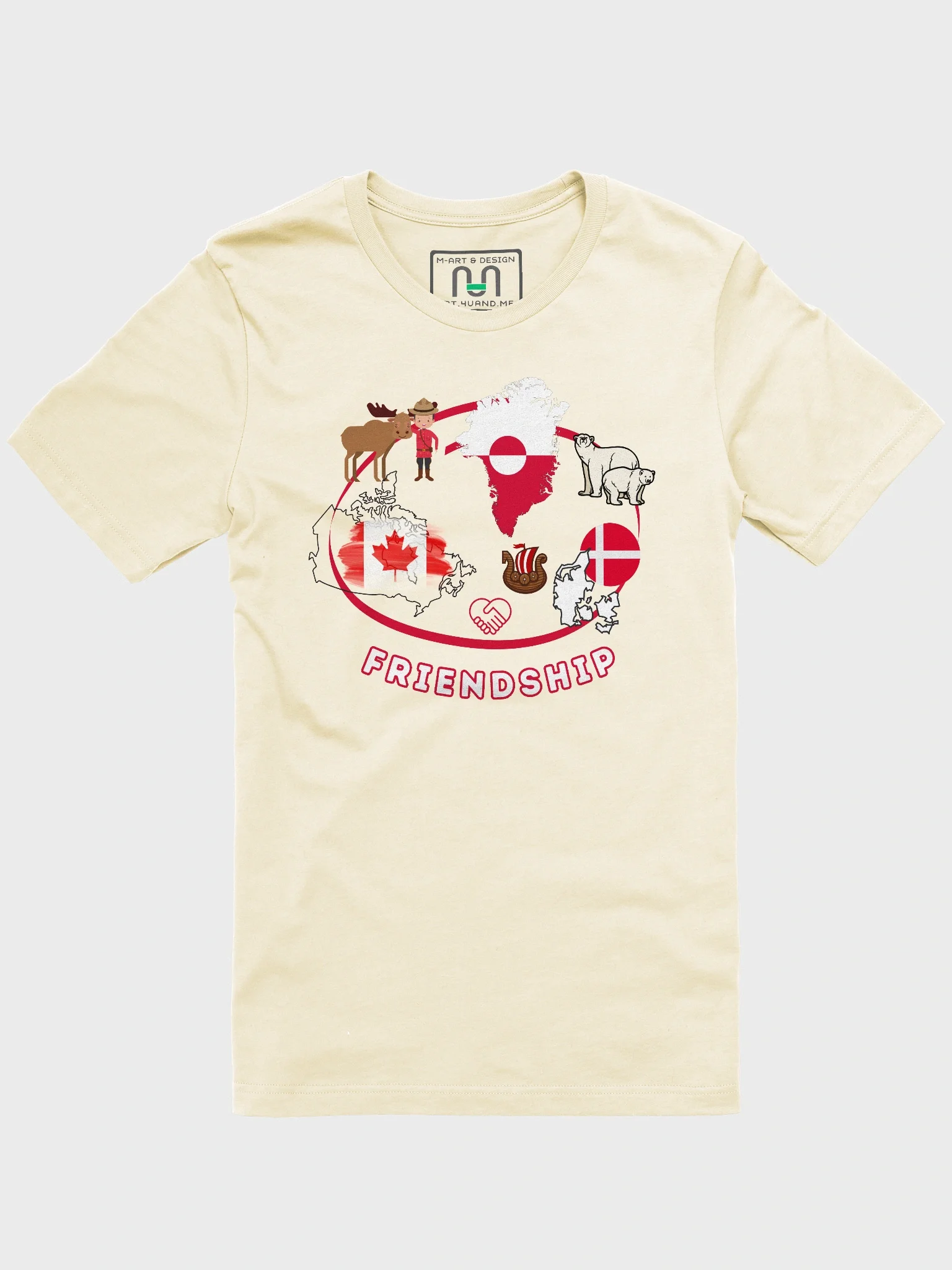 Greenland Explorer Unisex T-Shirt - CanDanGreen product image (1)