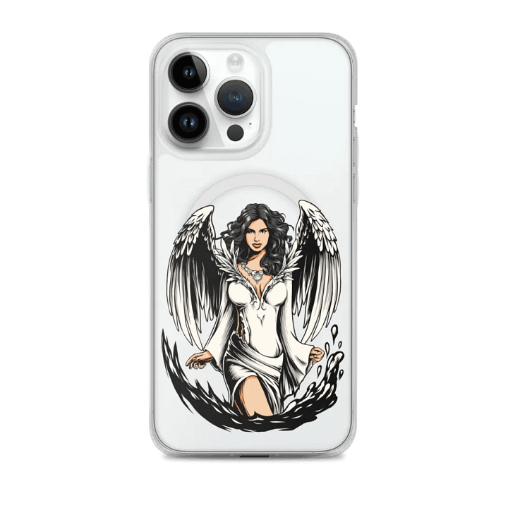 Angel Clear iPhone Case product image (2)