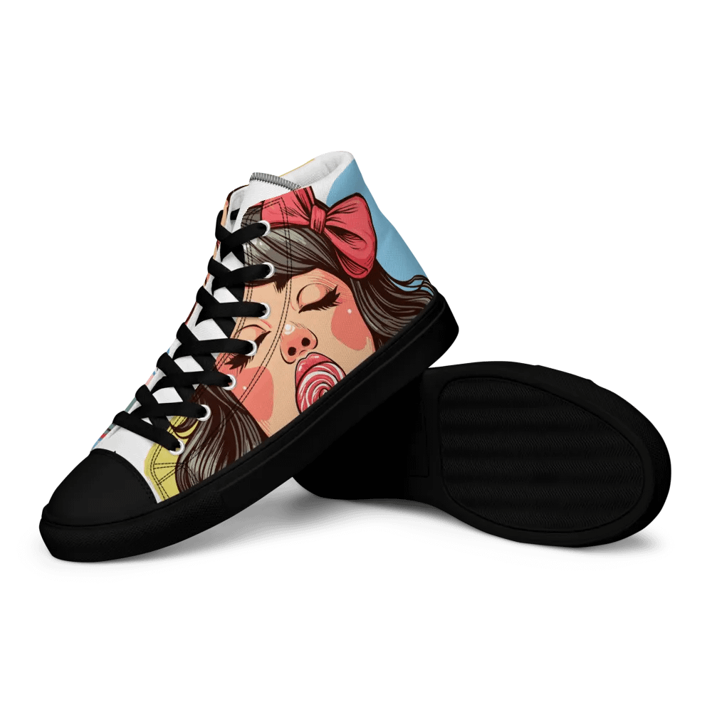 FOYO MEN'S LOLLY HI-TOP TRAINERS product image (12)