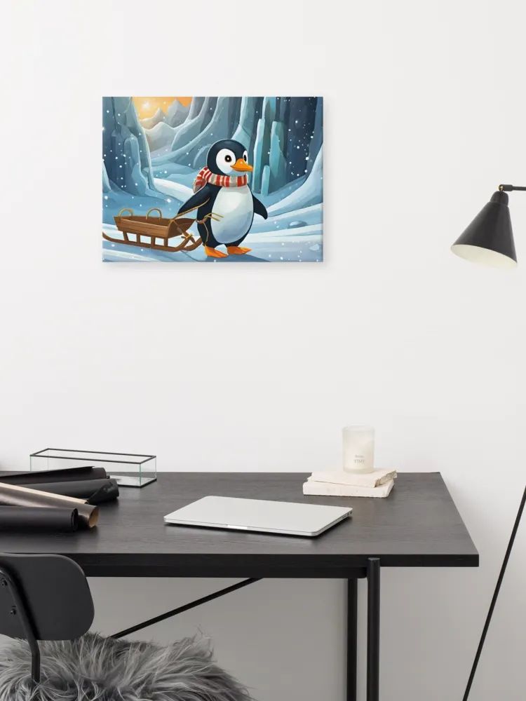 Winter Wonderland Penguin Canvas product image (4)