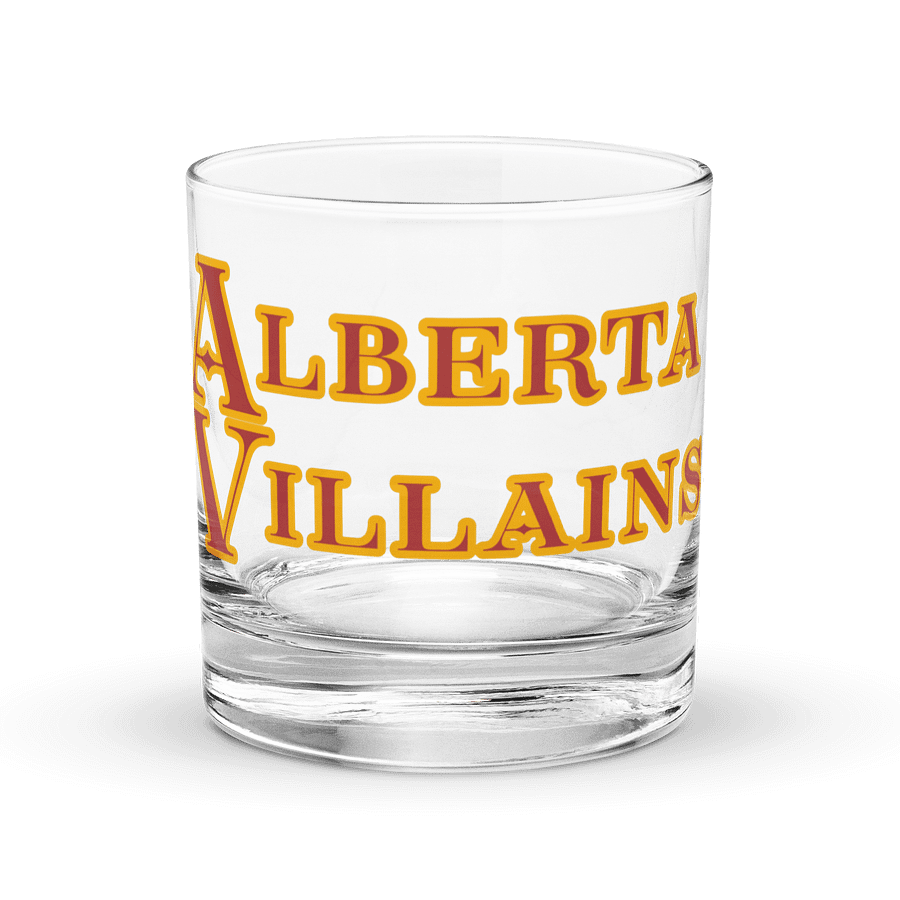 Alberta Villains whiskey glass product image (1)