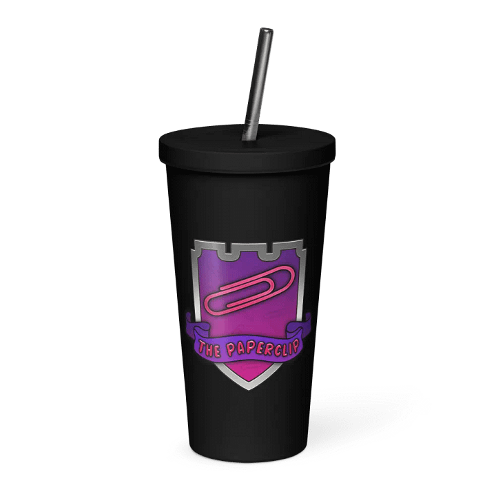 The Paperclip - Tumbler w/ Straw product image (1)