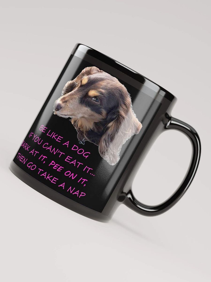 BE LIKE A DOG SIDE EYE MUG product image (4)