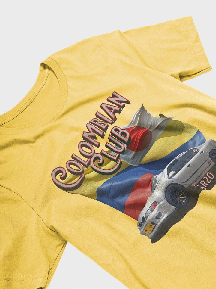 Colombian Club Flag and Japanese Car Club T-Shirt product image (37)