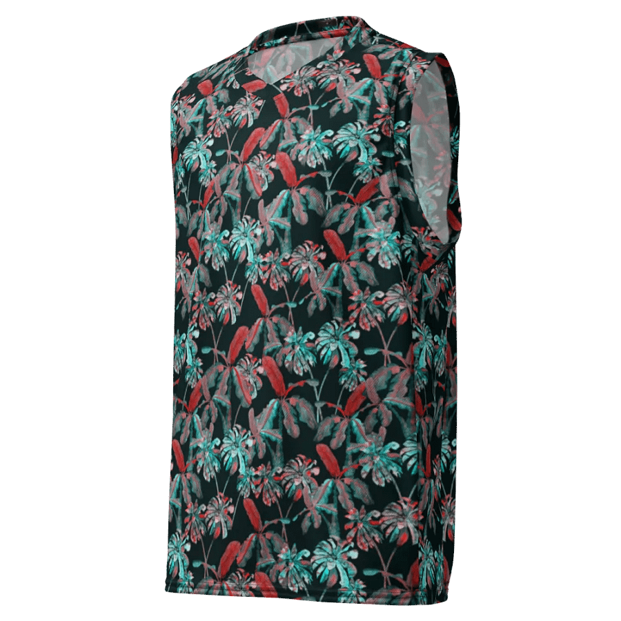 Tropi-cool | Recycled Unisex Basketball Jersey product image (6)