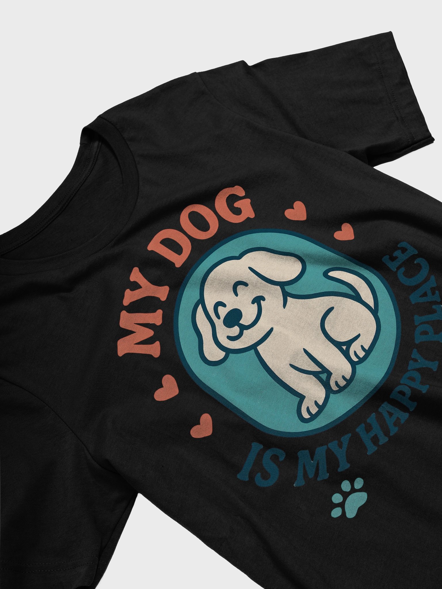 Happy Place Dog Lover T-Shirt product image (3)