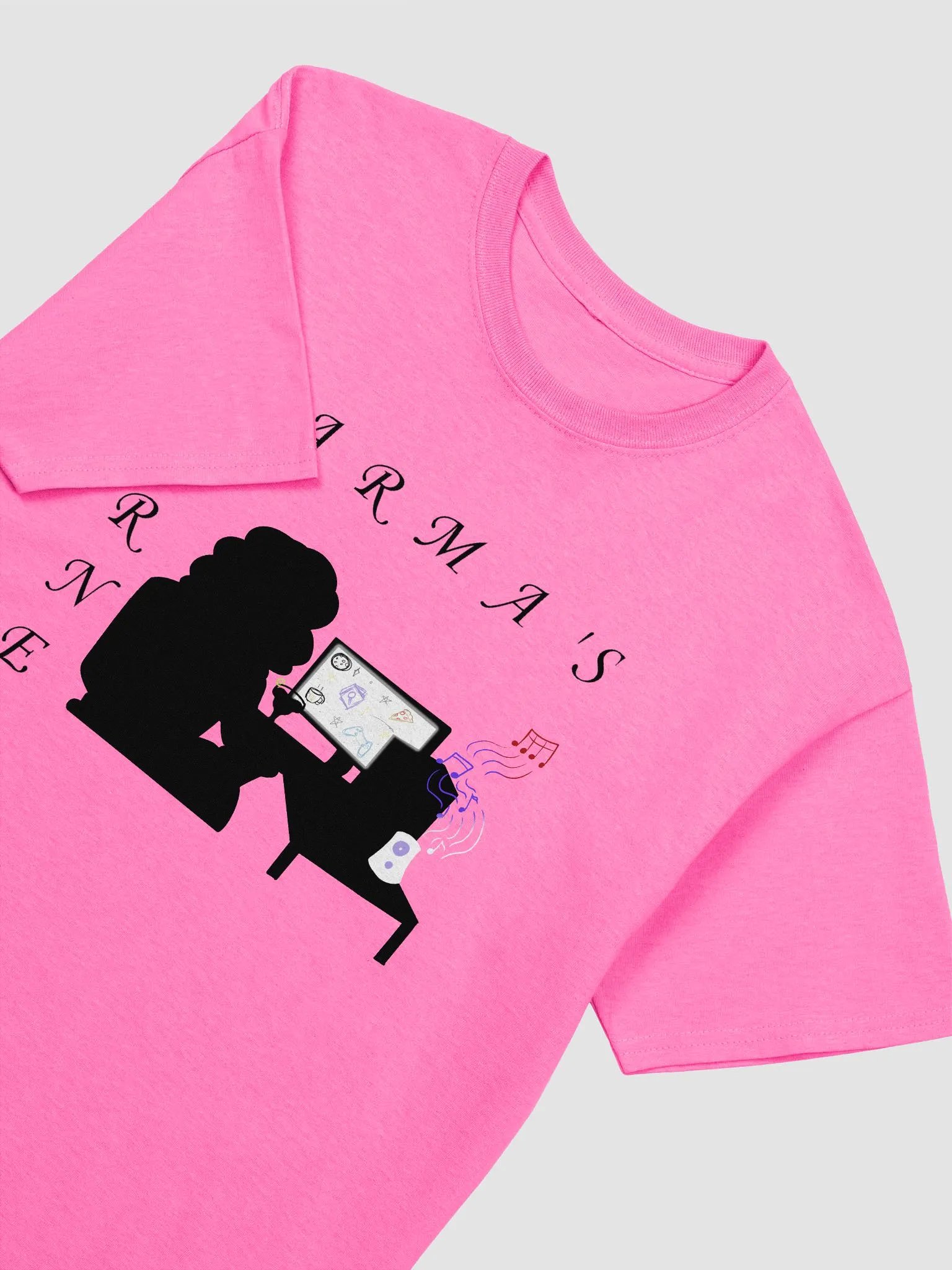 Karma's Korner Shirt 1 Blk Text product image (36)