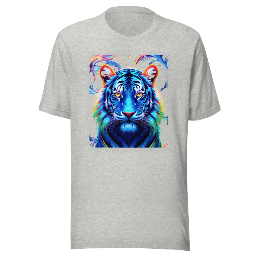 Neon Tiger Unisex T-Shirt Bella+Canvas (Unisex) product image (1)