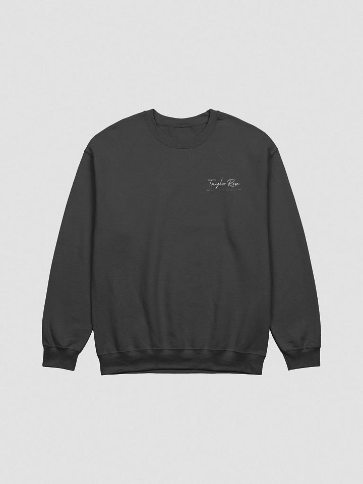 TaylorRose Embroidered Crew Neck (white font) product image (7)