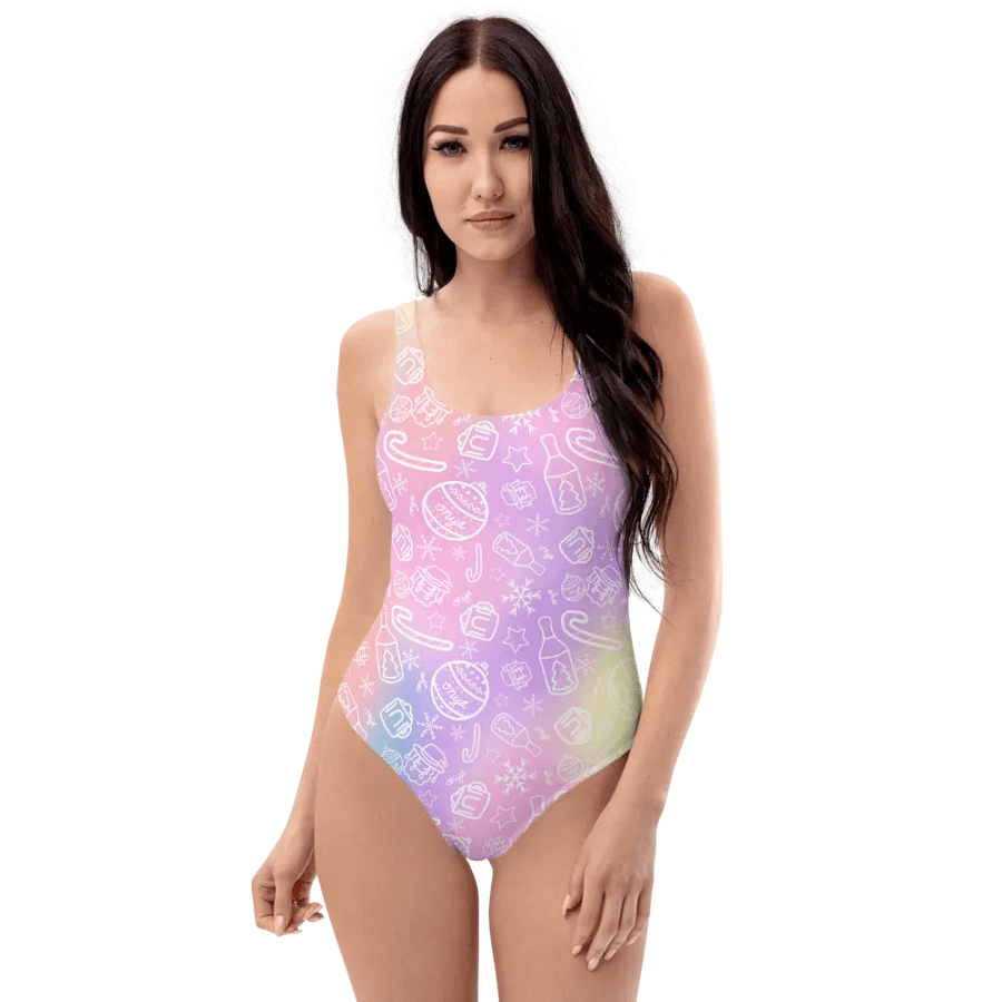 Limited Edition Christmas Tie Die Swimsuit product image (8)