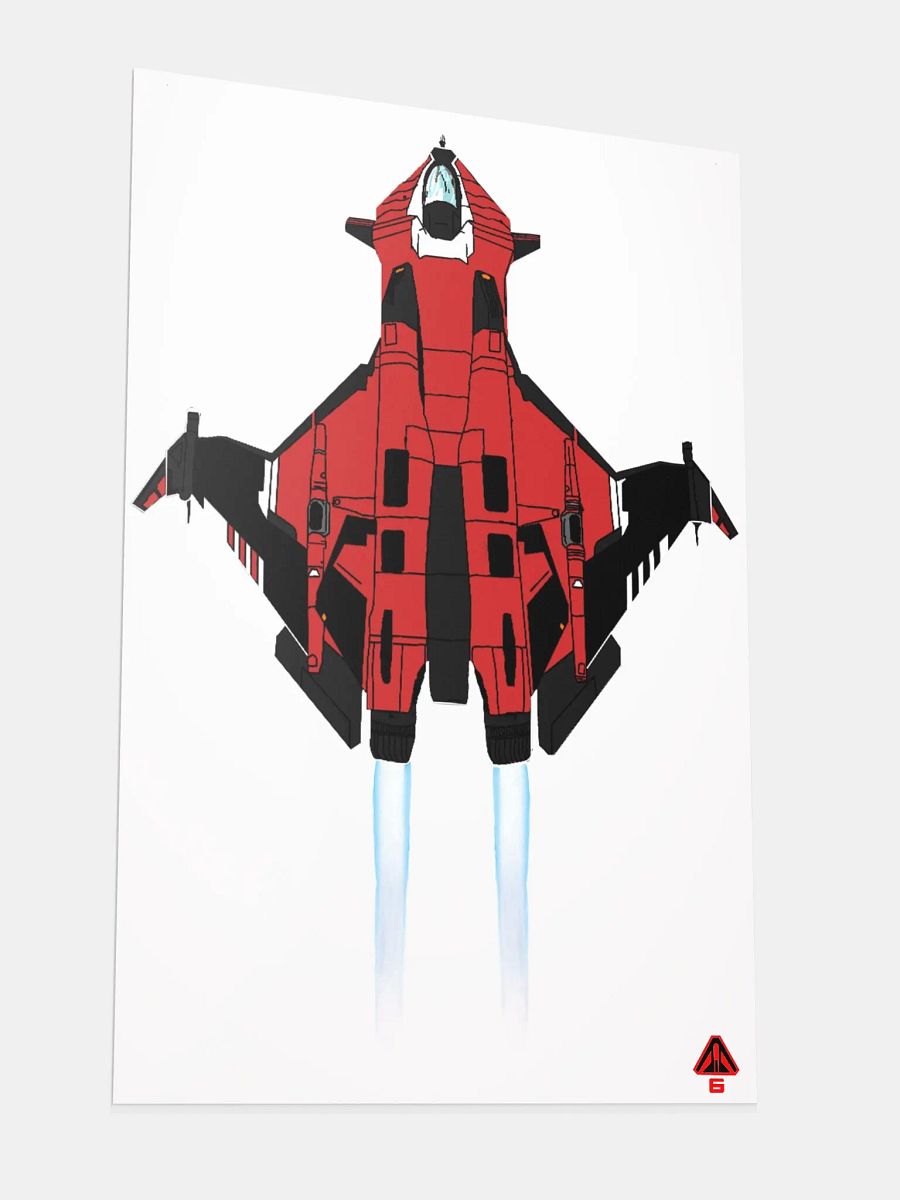 Custom Light Fighter Matte Poster product image (6)