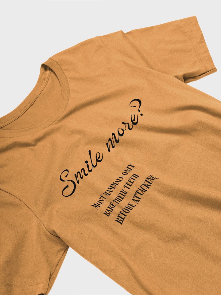 "Smile" Feminist Teeth-Baring Tee product image (2)