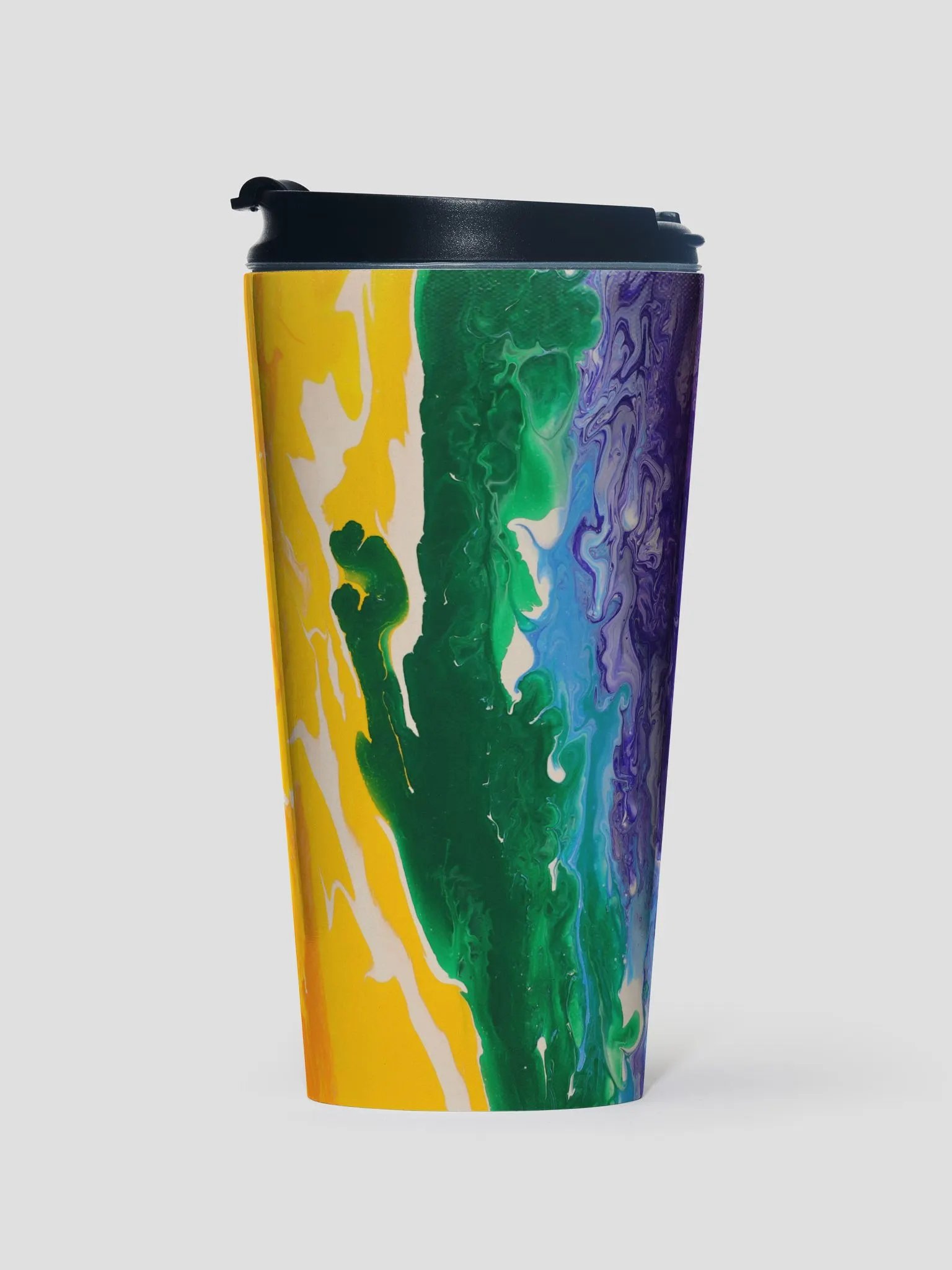 Vibrant Marbled Stainless Steel Travel Mug product image (1)