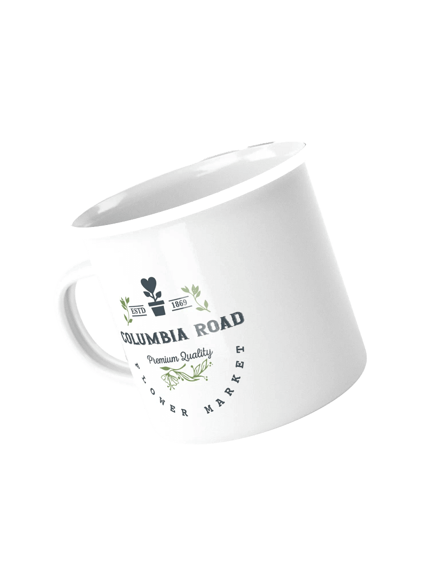 Columbia Road Market Enamel Mug (Floral) product image (4)
