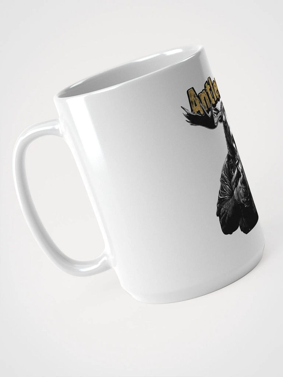 Antlers Up! Moose PMC Coffee Mug (White) product image (6)