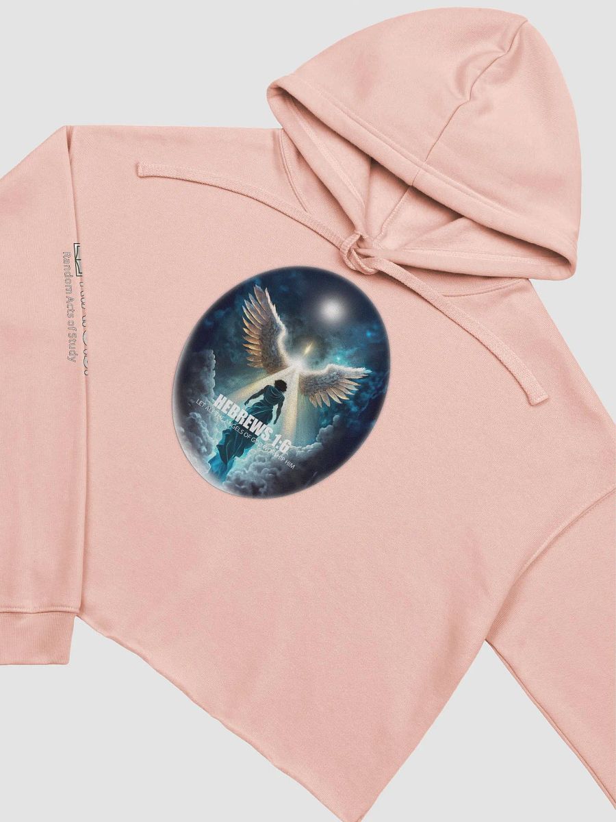 Beyond the Wings - Original Artwork Crop Hoodie product image (3)
