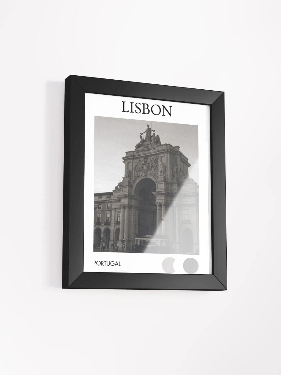 Arco da Rua Augusta - Black & White / Framed product image (2)