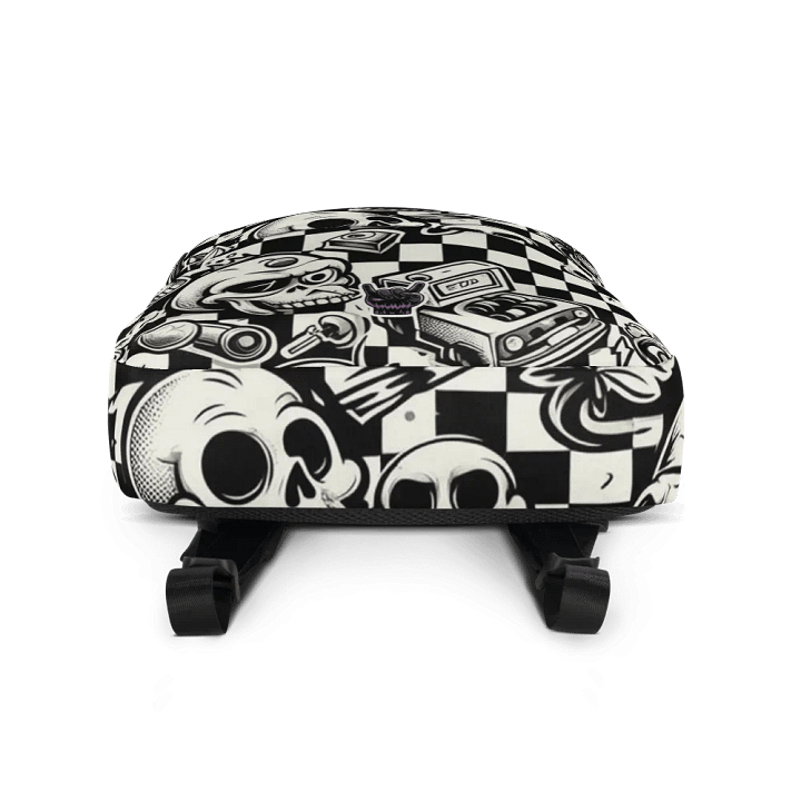 Whimsical Skulls All-Over Print Backpack product image (2)