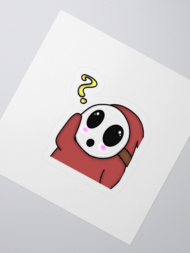 confused shy guy sticker product image (6)