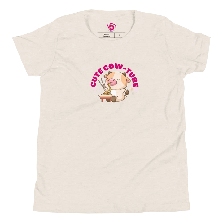 Cute Cow Noodle Time Kids T-Shirt product image (16)