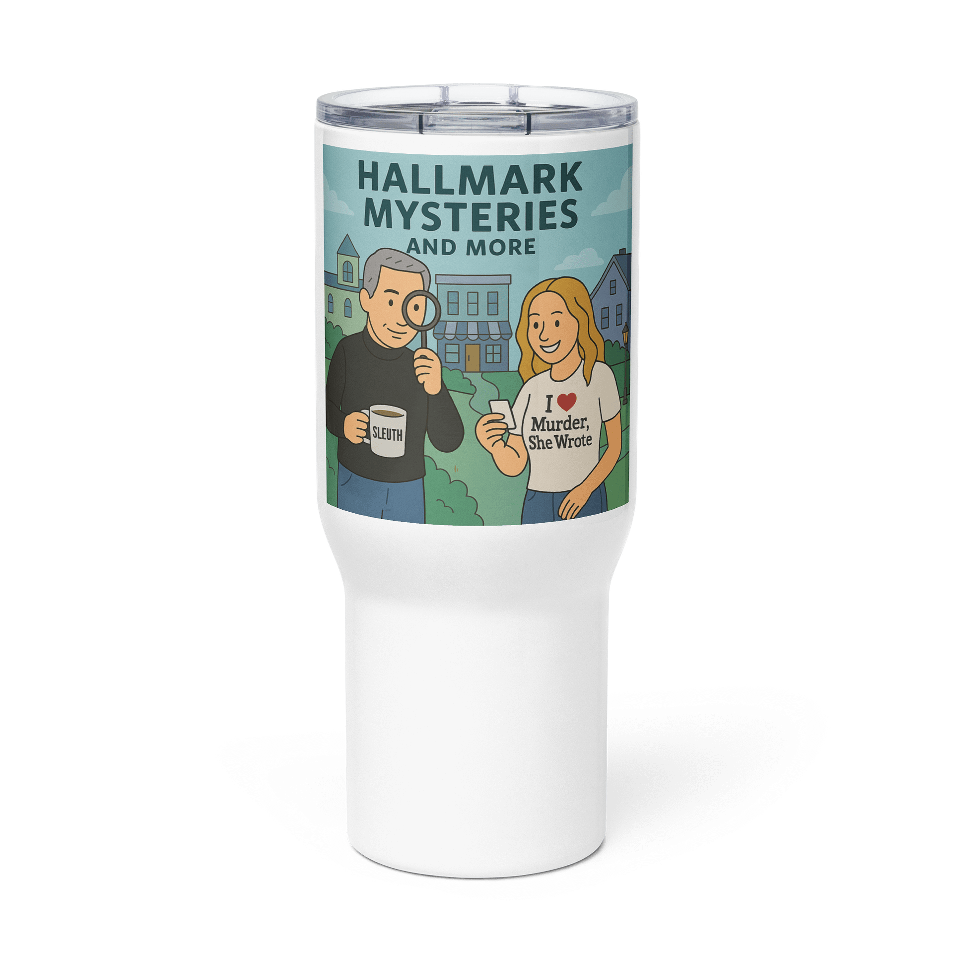 Hallmark Mysteries and More Travel Mug product image (1)