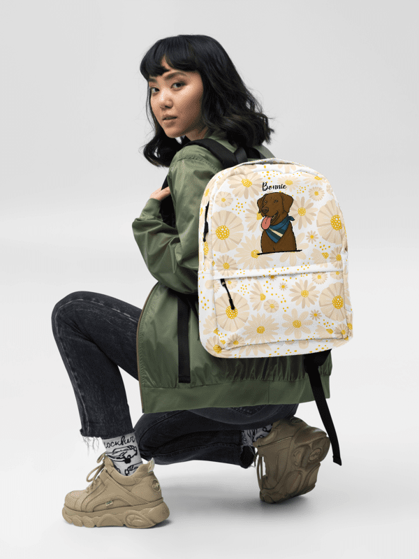 YOUR BEST FRIEND! / PRINT BACKPACK WITH PERSONALIZED NAME product image (1)
