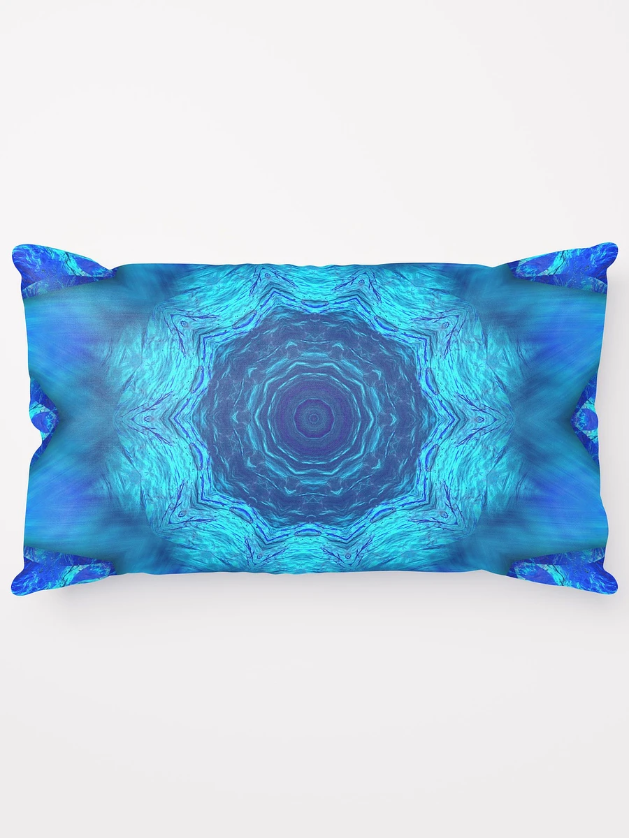 Blue Water Kaleidoscope Throw Pillow product image (15)