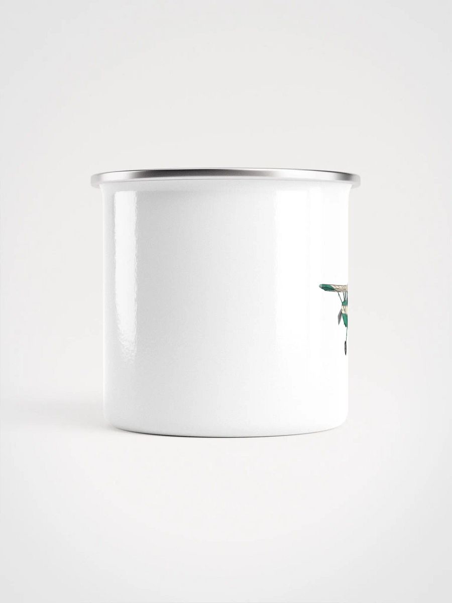 Cessna 120 Aviation Art Enamel Mug product image (2)